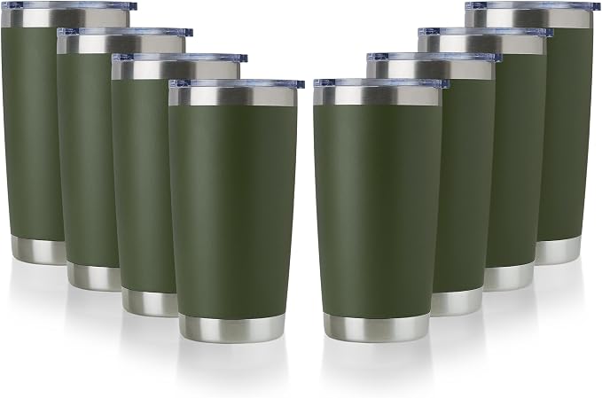 DOMICARE 20oz Stainless Steel Tumbler Bulk by VisittheDOMICARE