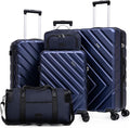 Luggage Sets 5 Piece, Suitcases by Eeeza