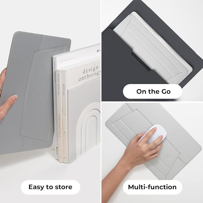 SenseAGE Laptop Stand for Desk, Ergonomic Notebook Stand, Foldable & Portable - Image 5