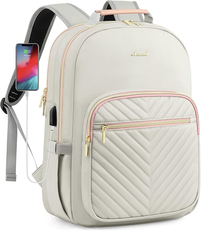 LOVEVOOK Laptop Backpack for Women, Travel Computer Work Bags by LOVEVOOK