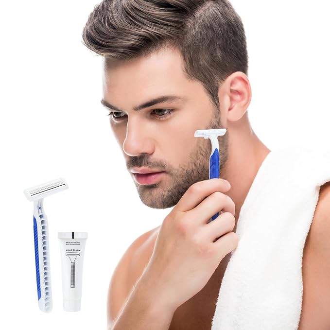 Disposable Razors in Bulk Pack of 60 - Image 2