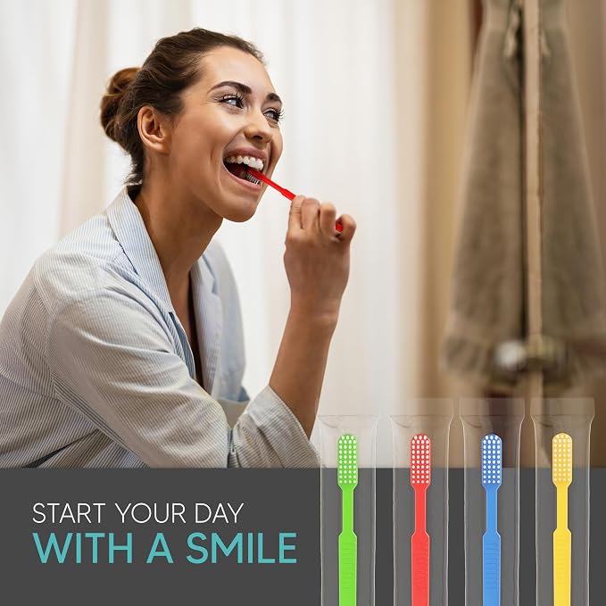 144 Pack Disposable Toothbrushes - Image 7