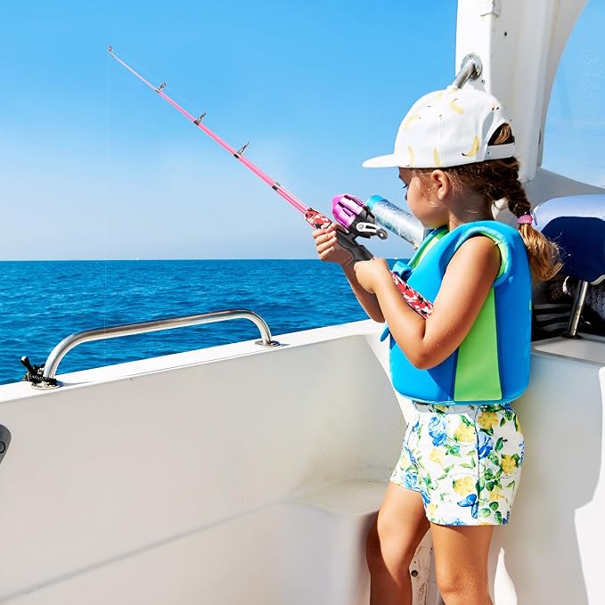 Kids Fishing Pole, Portable Telescopic Kids Fishing Poles - Image 9