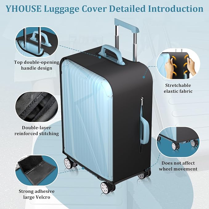 Upgraded Elastic Suitcase Covers - Image 6