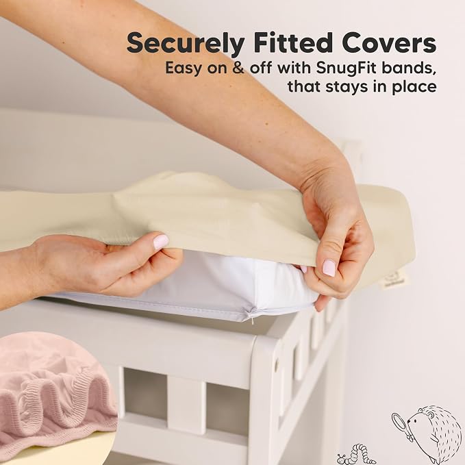 2-Pack Organic Changing Pad Covers - Image 5