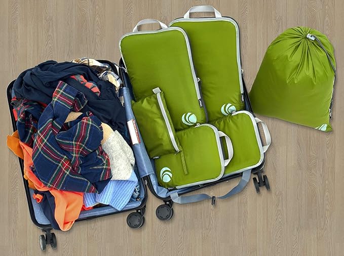 Cipway Compression Packing Cubes Set, Ultralight Expandable Travel Packing - Image 7