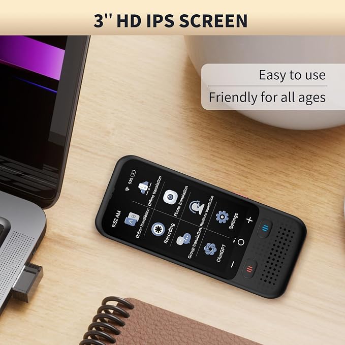 Language Translator Device, Upgraded ChatGpt AI Translator No WiFi Needed - Image 5