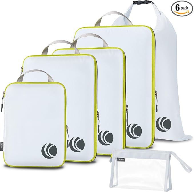 Cipway Compression Packing Cubes, Ultralight Luggage Organizer Bags by Cipway