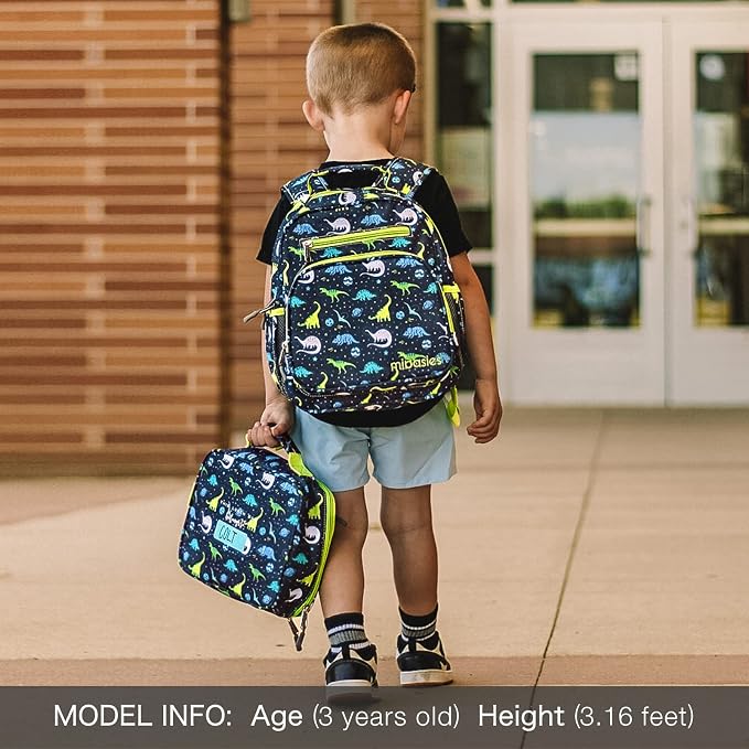 mibasies Toddler Backpack for Boys 2-4: Cute Kids Backpacks Boys - Image 2