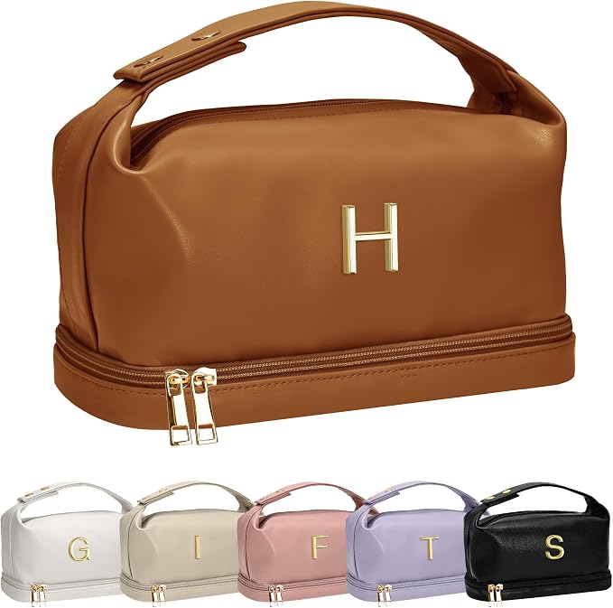 Women Birthday Gifts, Personalized Makeup Bag by Vogewood