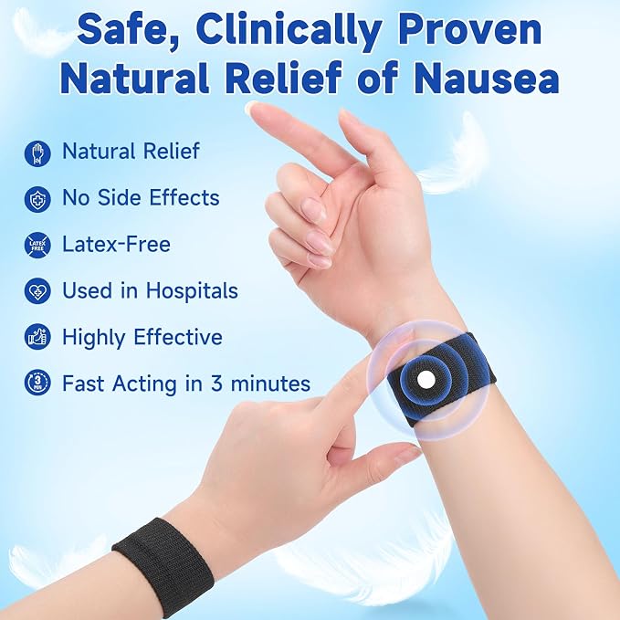 LYJEE Motion Sickness Bracelets, Sea Sickness Wristbands - Image 5