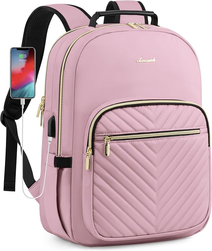 LOVEVOOK Laptop Backpack Purse for Women, Work Travel Computer Bags, College by LOVEVOOK