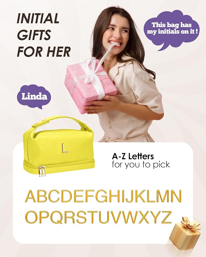 Gifts for Women, Personalized Makeup Bag Organizer - Image 7