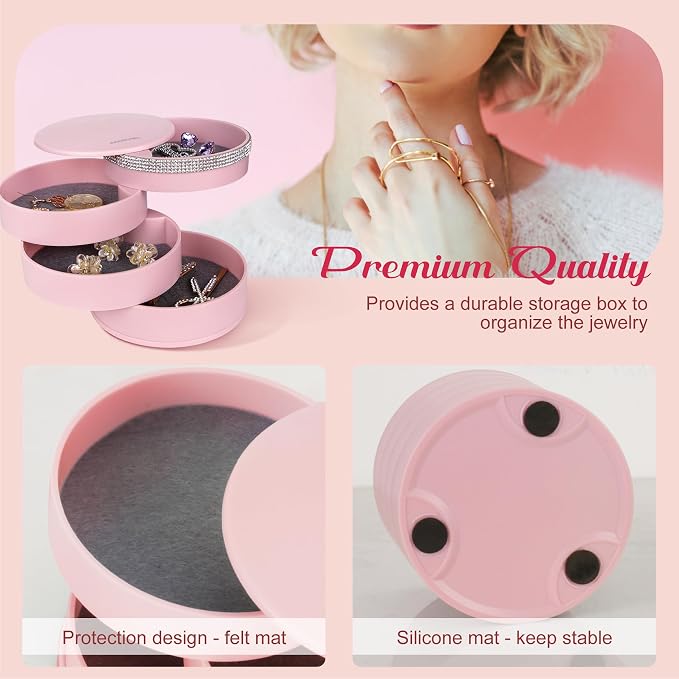 CONBOLA Jewelry Holder Organizer, Christmas Gifts Ideas - Image 7