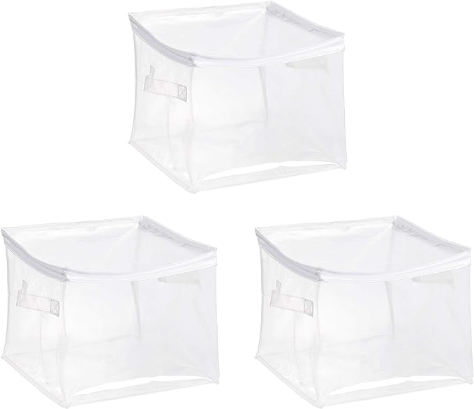 Amazon Basics Clear Zippered Organizers by AmazonBasics