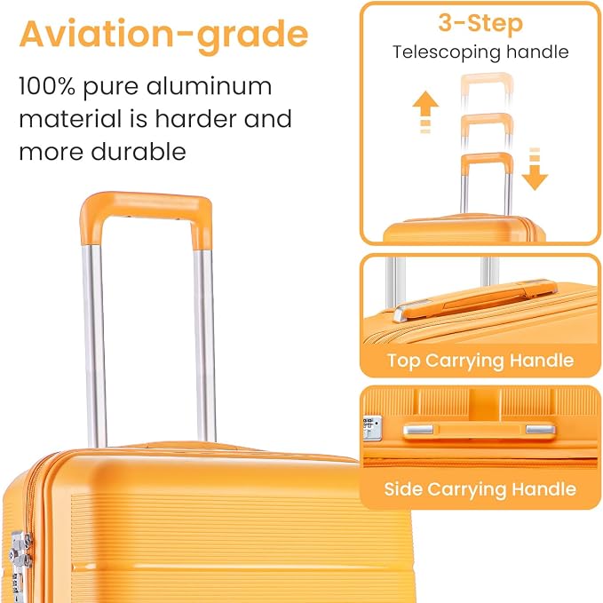 4-Piece Hardshell Luggage Set - Image 9