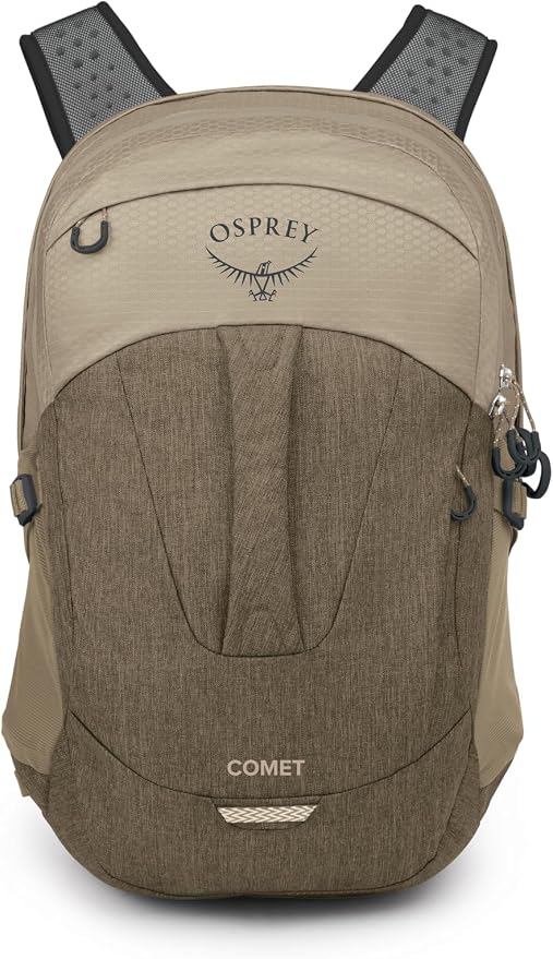 Osprey Comet Laptop Backpack, Alpaca Tan/Latte Brown Heather - Image 6