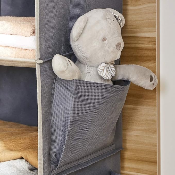 YOUDENOVA Hanging Closet Organizer, 4-Shelf Closet Hanging Storage Shelves - Image 5