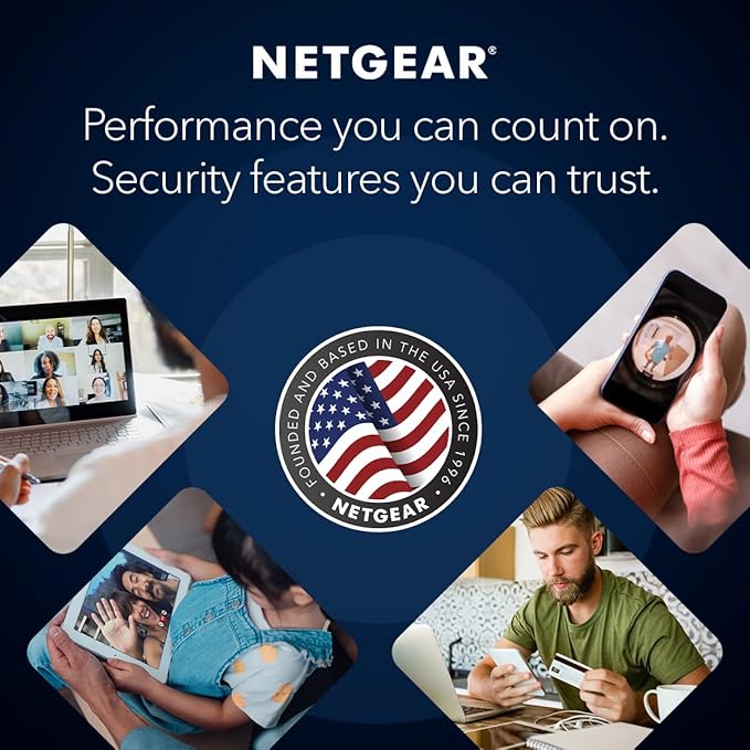 NETGEAR Nighthawk Tri-Band WiFi 7 Router – Security Features, BE12000 Wireless - Image 3