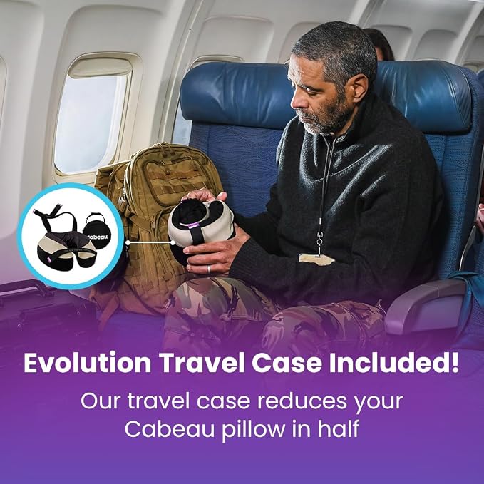 Cabeau Travel Neck Pillows for Airplanes – The Neck’s Evolution, TNE S3 – - Image 8