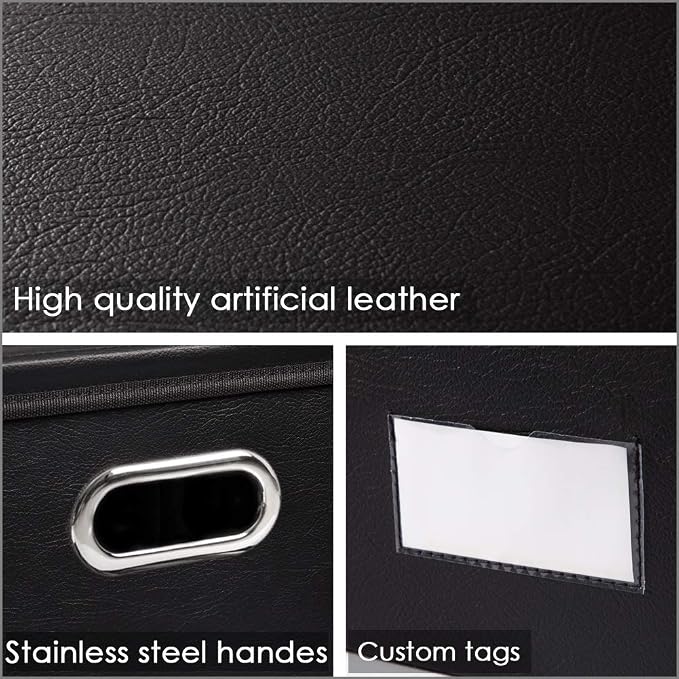 PRANDOM Large Collapsible Storage Bin - Image 4