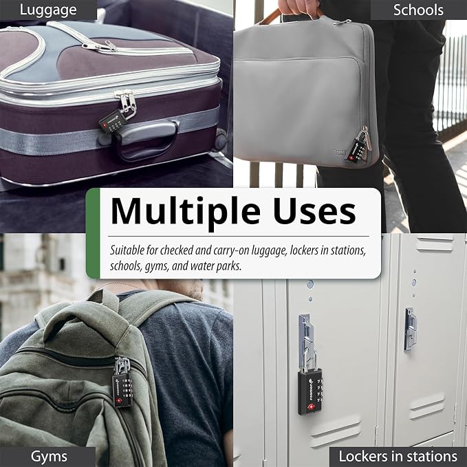 Fosmon TSA Approved Locks for Luggage/Suitcase - Image 6