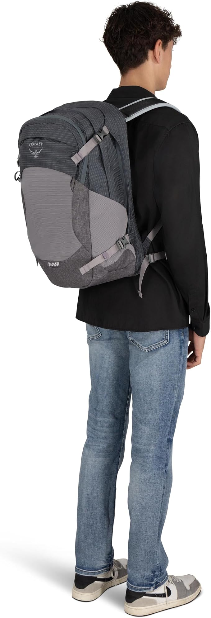 Osprey Nebula Commuter Backpack, Tungsten Soundwave/Grey Heather - Image 13