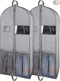 Zilink Heavy Duty Garment Bags for Travel 43”Suit Bags for Hanging Clothes by Zilink