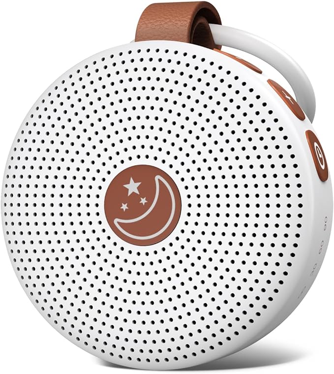 Sound Machine Mini Portable Baby White Noise Machine by BodyHush