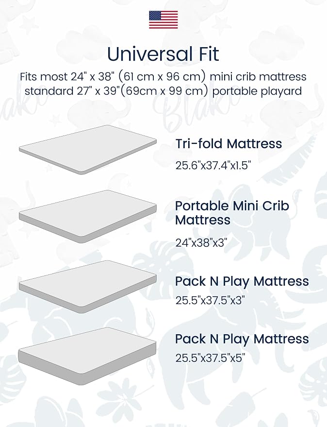 Graco Pack and Play Sheets - Image 3