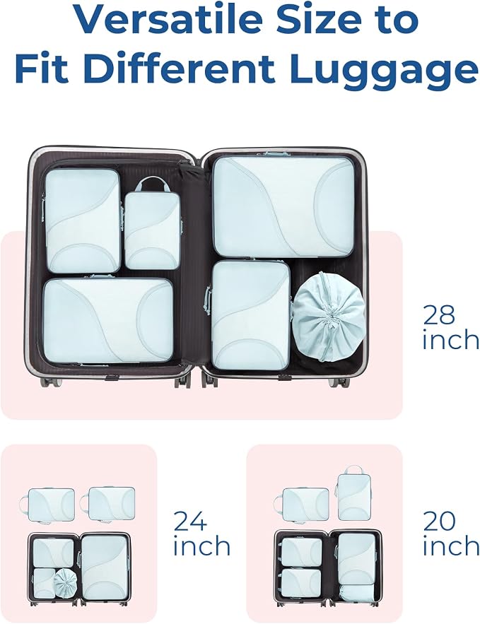 BAGSMART Compression Packing Cubes - Image 3