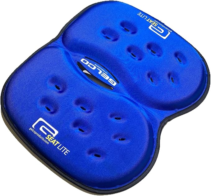 LITE Travel Gel Foam Cushion | Back Pain, Pressure Relief | Relieves Tailbone - Image 8