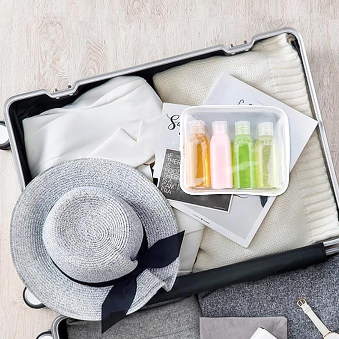 Cosywell Travel Shampoo Bottles 4pcs 3.4oz TSA Approved Leak Proof Empty - Image 6