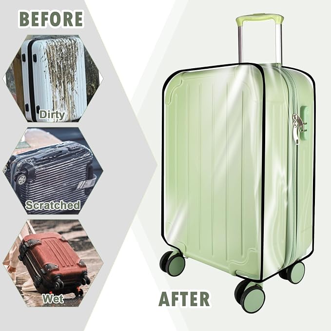 Thicken Clear Luggage Cover Protector - Image 6