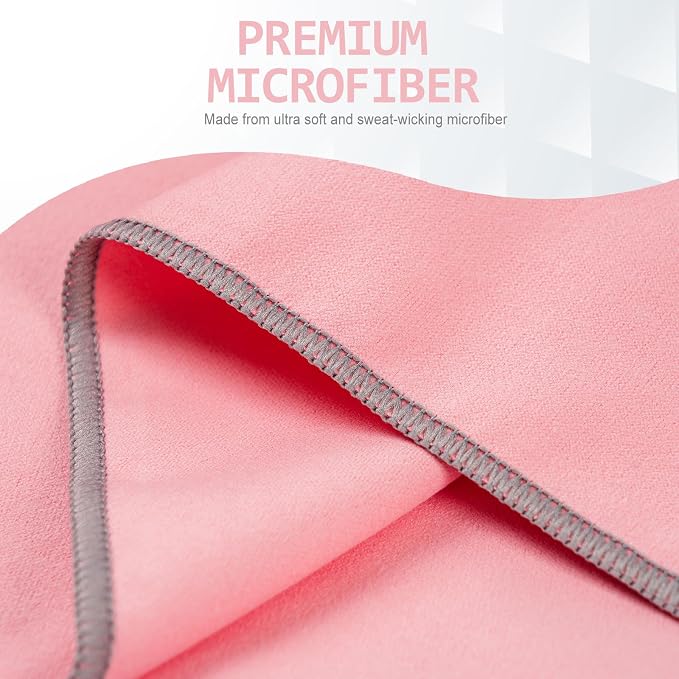 Eunzel 2 Pack Quick Dry Camping Towel, Microfiber Travel Towel 3 Size at 1 Pack - Image 5