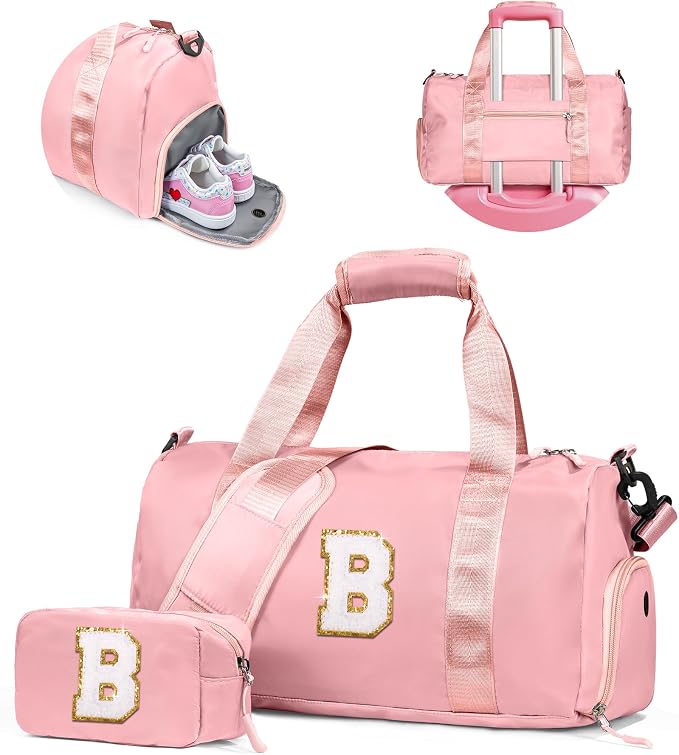 Birthday Gifts for 3 4 5 6 7 8 9 10 11 12 Year Old Girls-Girl Gym Bag by Vogewood