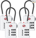 ANVIL TSA Approved Luggage Locks – High Security TSA008 Combination Travel Locks by ANVIL