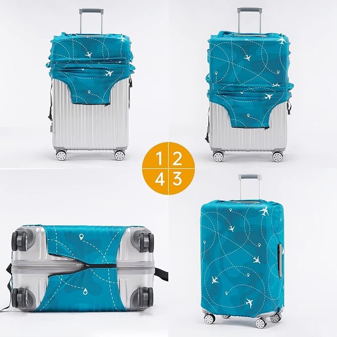 Travelkin Luggage Covers With Tag - Image 7