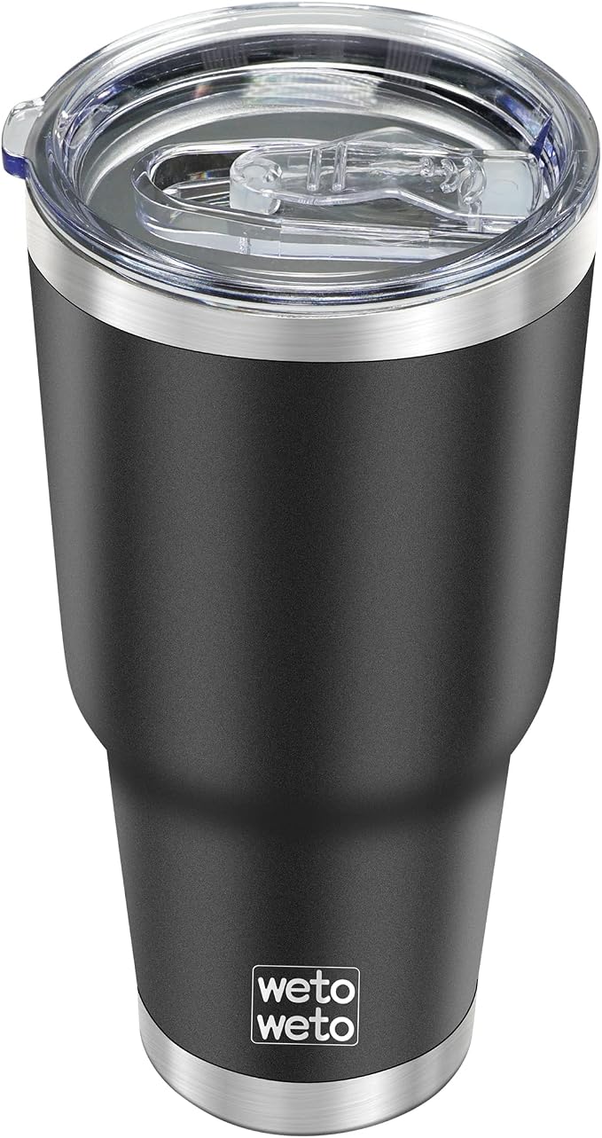 WETOWETO 30oz Tumbler, Stainless Steel Vacuum Insulated Water Coffee Tumbler Cup by Wetoweto