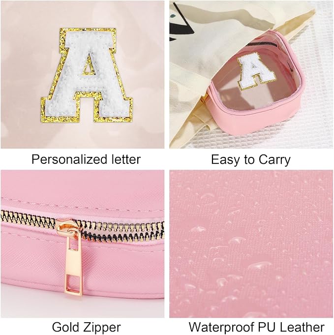 YOOLIFE Mini Makeup Bag | Clear Makeup Bag Toiletry Case | Portable Make Up - Image 4