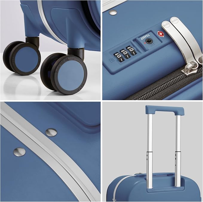 mixi Carry On Luggage, 18” Suitcase - Image 5