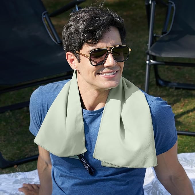 Rainleaf Microfiber Towel Perfect Travel & Gym & Camping Towel. Quick Dry - Image 8