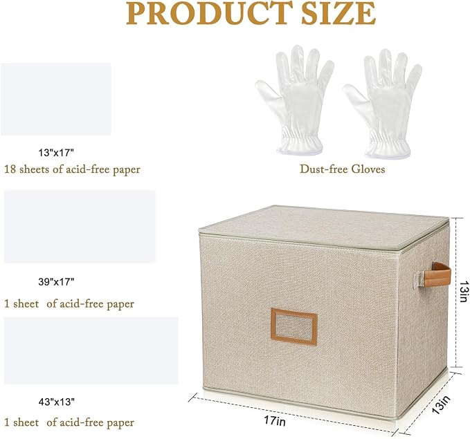 Wedding Dress Storage Box, Wedding Dress Preservation Box - Image 7