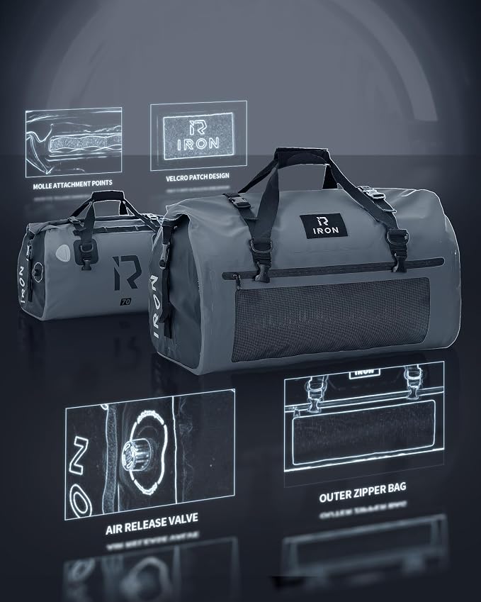 IRON JIA'S Motorcycle Dry Bag - Image 4