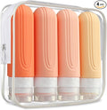 Travel Bottles for Toiletries, Tsa Approved 3oz Travel Size Containers BPA Free by Mrsdry