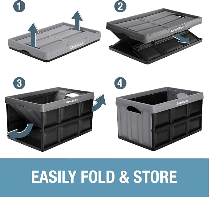 CleverMade Collapsible Storage Bins - Image 5