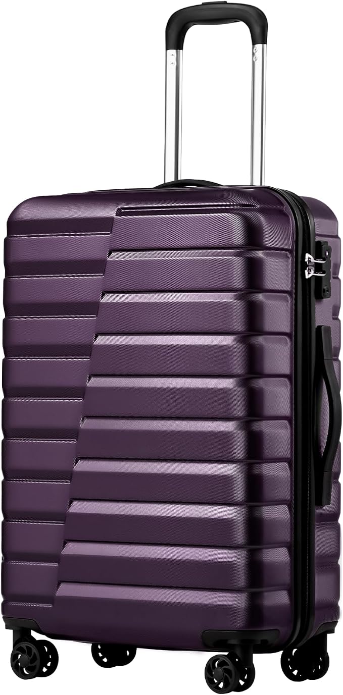 Coolife Larage Luaggage Hardside Expandable Suitcase by COOLIFE
