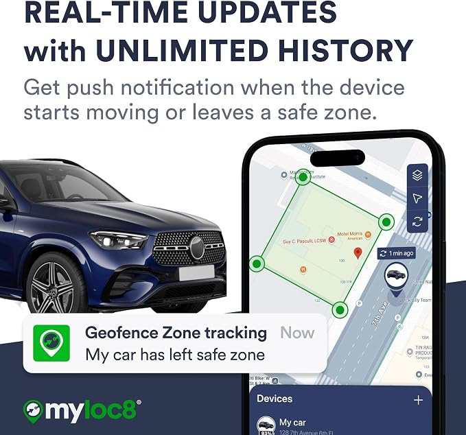 GPS Tracker for Vehicles with Magnet– 4G LTE Real-Time Location Device with App - Image 4