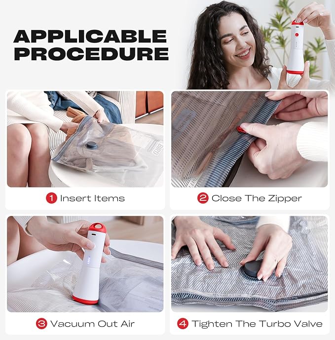Travel Vacuum Storage Bags - Image 4