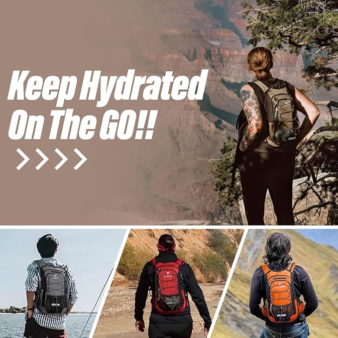 Hydration Pack Backpack with 3L Water Bladder - Image 7